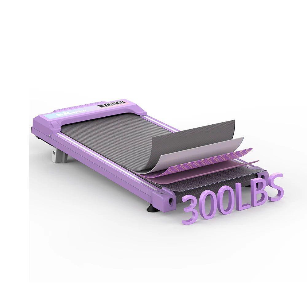 Under-Desk Walking Pad with Incline