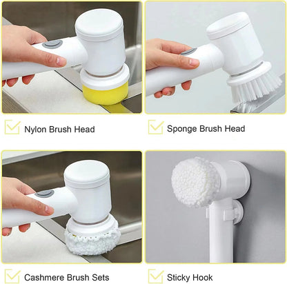 Cordless Electric Spin Scrubber