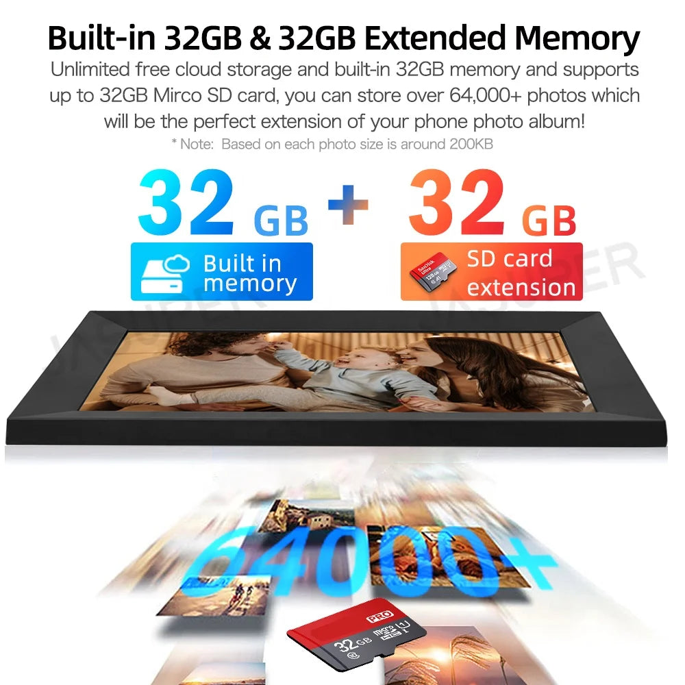10.1" WiFi Digital Photo Frame