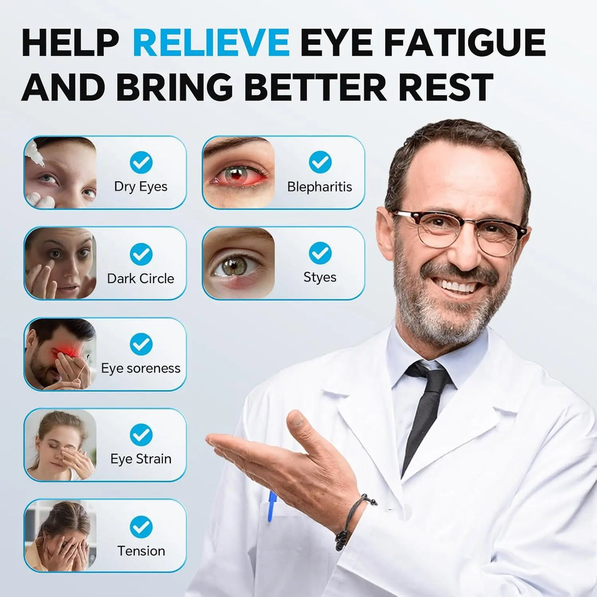 Cordless Heated Eye Mask