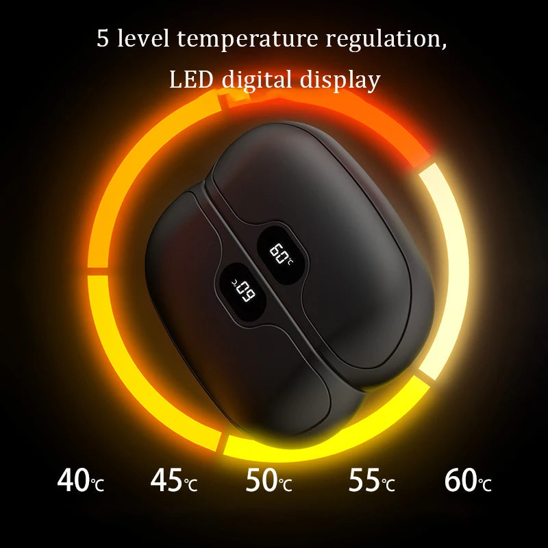 Rechargeable Magnetic Hand Warmers (2-Pack)