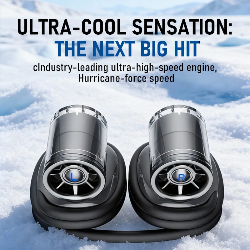 Bladeless Rechargeable Neck Fan