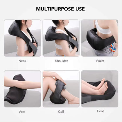 Shiatsu Neck & Shoulder Massager with Heat