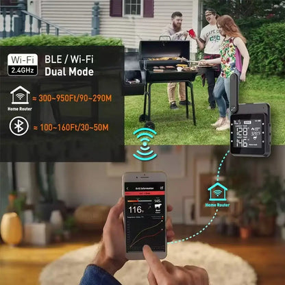 Wireless Smart Meat Thermometer