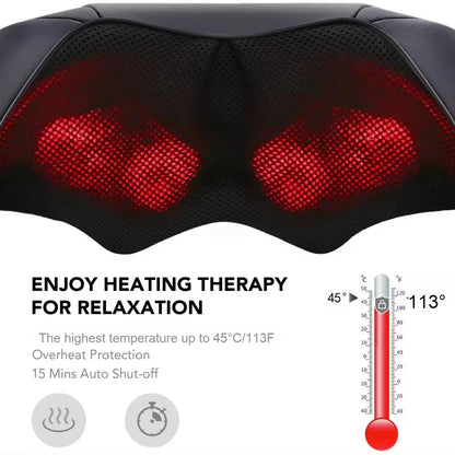Shiatsu Neck & Shoulder Massager with Heat