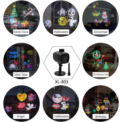 Holiday Window Projector Light