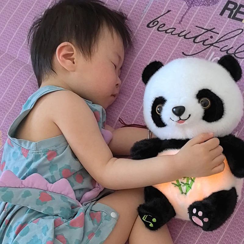 Breathing Plush Sleep Buddy with Night Light
