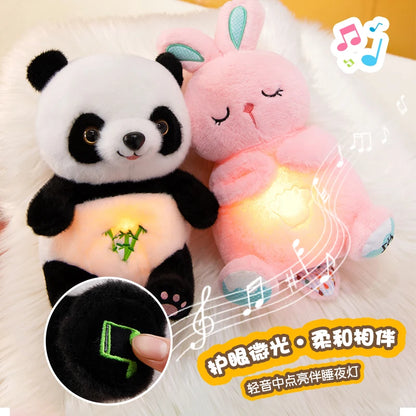Breathing Plush Sleep Buddy with Night Light