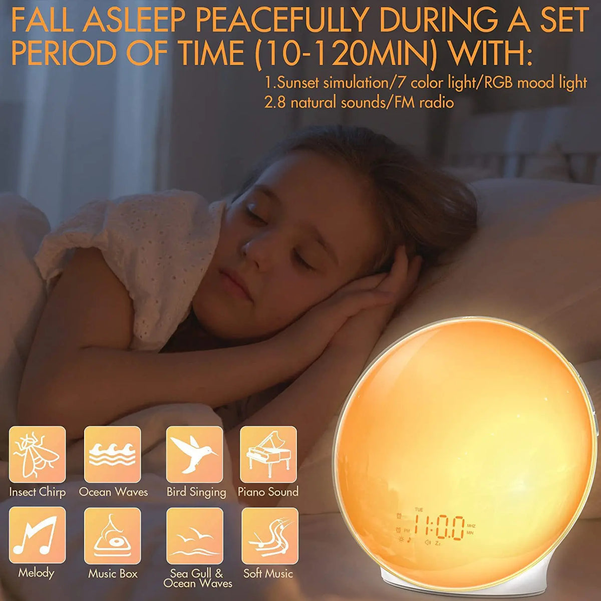 Sunrise Alarm Clock & Wake-Up Light