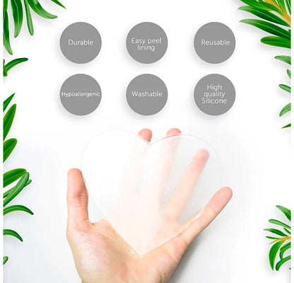 Reusable Silicone Chest Wrinkle Pad